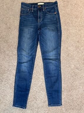 Madewell 10” High Rise Skinny Jeans